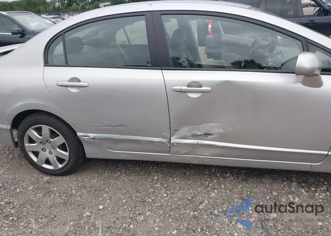 2008 Honda Civic Lx from USA, damaged, VIN 1HGFA16598L032344
